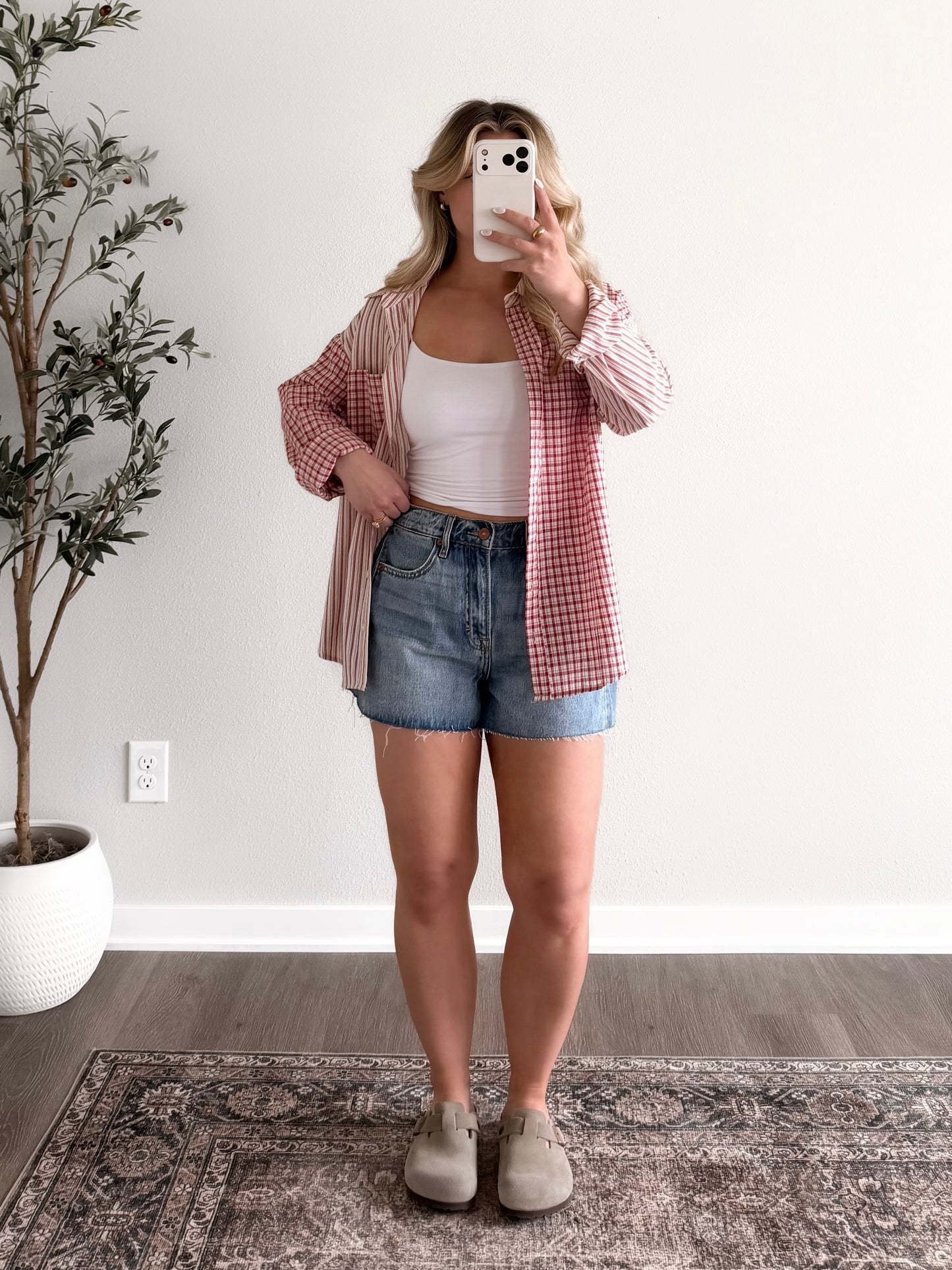 Hayes Gingham Button Down