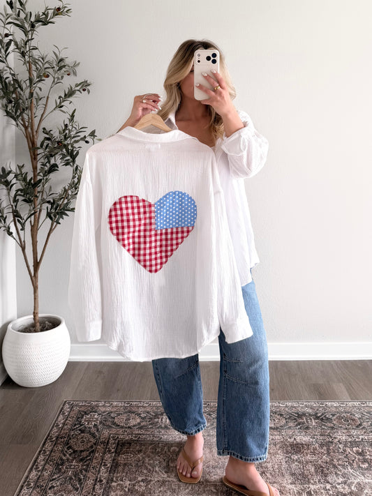 Heartland Relaxed Button Down