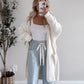Cozy Essential Knit Cardigan / Cream (PREORDER: EST SHIP 11.30)