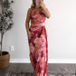 Florence Floral One Shoulder Dress
