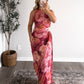 Florence Floral One Shoulder Dress