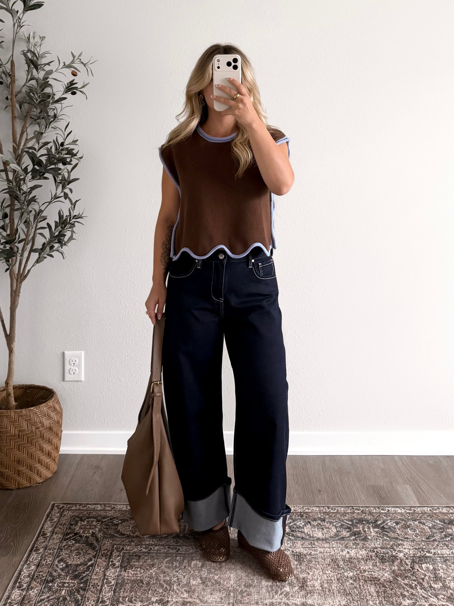 Mocha Berry Knit Sweater