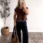 Mocha Berry Knit Sweater
