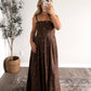 Blueberry Cold Brew Maxi Dress