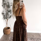 Blueberry Cold Brew Maxi Dress