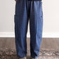 Wild Blueberry Gingham Pant (Restocking Early October)