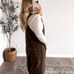 Rome Denim Barrel Overalls / Brown