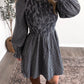Blackberry Gingham Dress / Navy