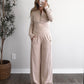 Oatmilk Lounge Pant Set