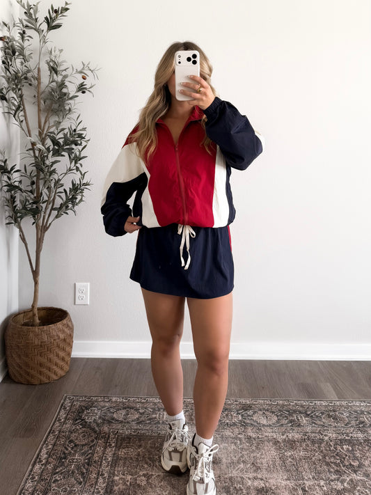 Varsity Club Track Skort Set