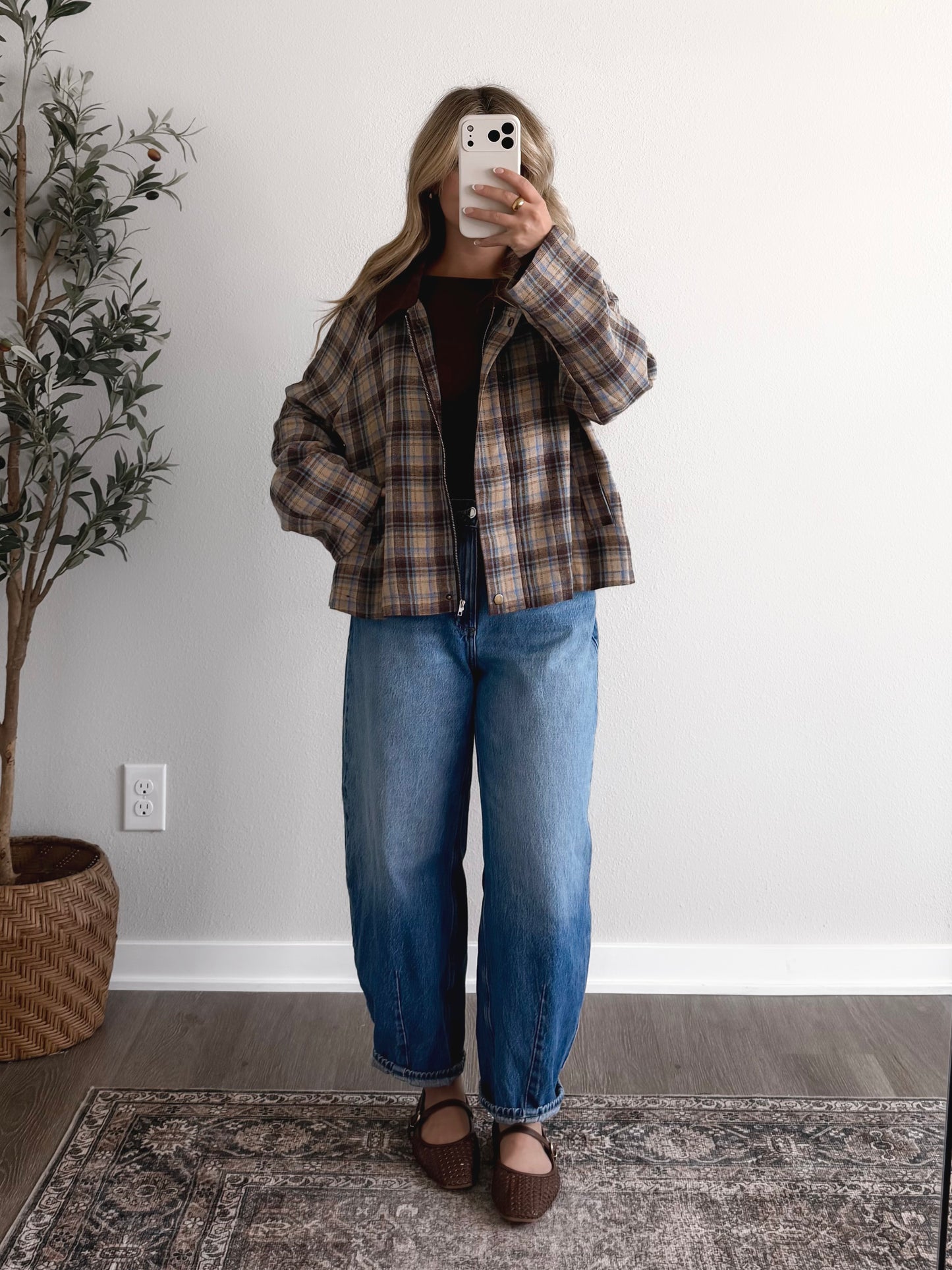 Upstate Autumn Plaid Shacket