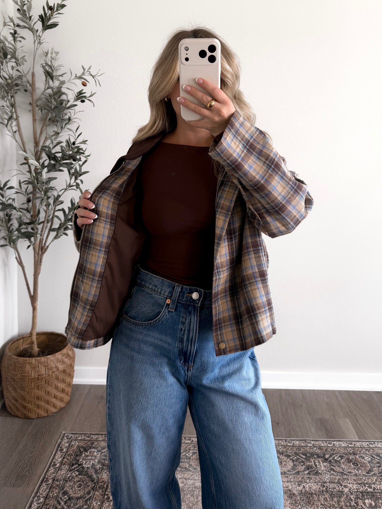 Upstate Autumn Plaid Shacket