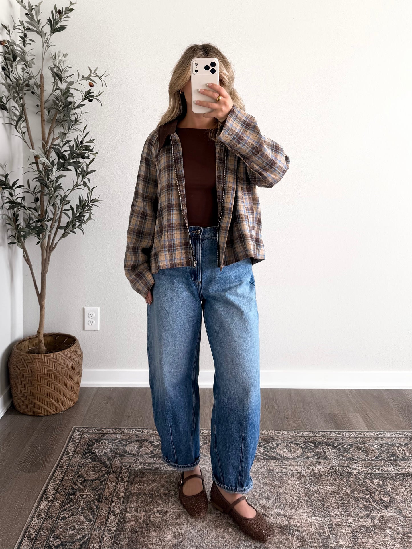 Upstate Autumn Plaid Shacket