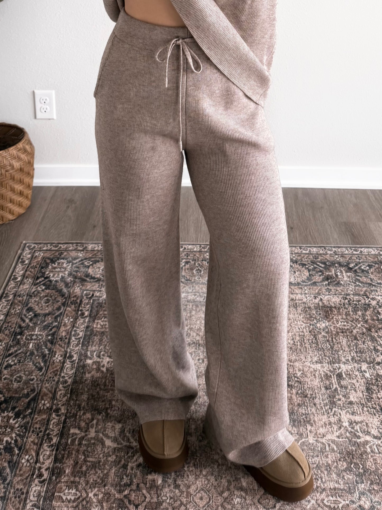 Fall At Home Knit Lounge Set