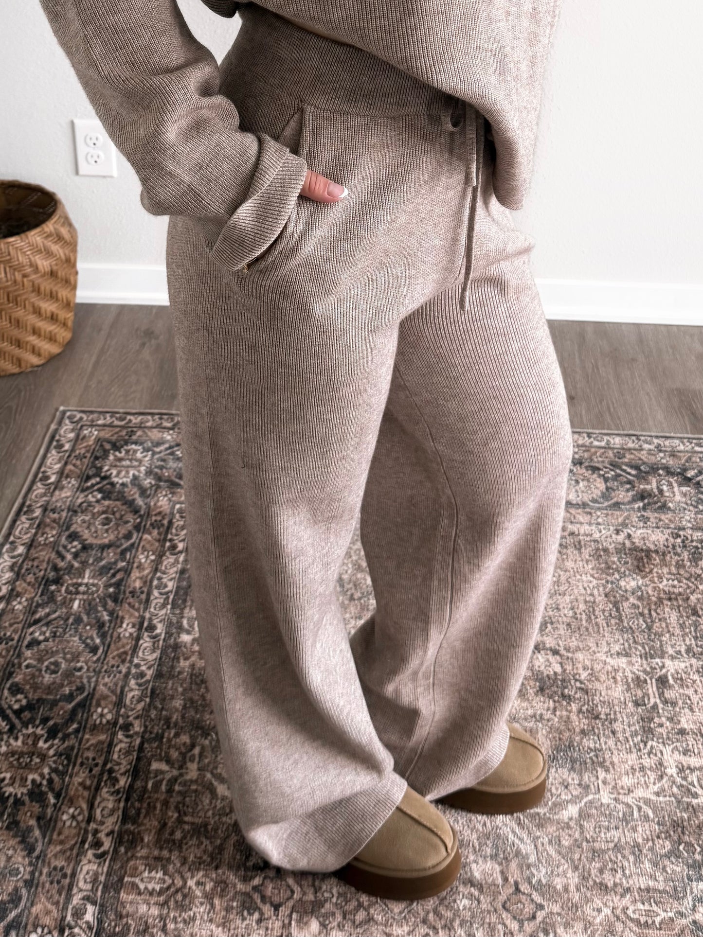 Fall At Home Knit Lounge Set
