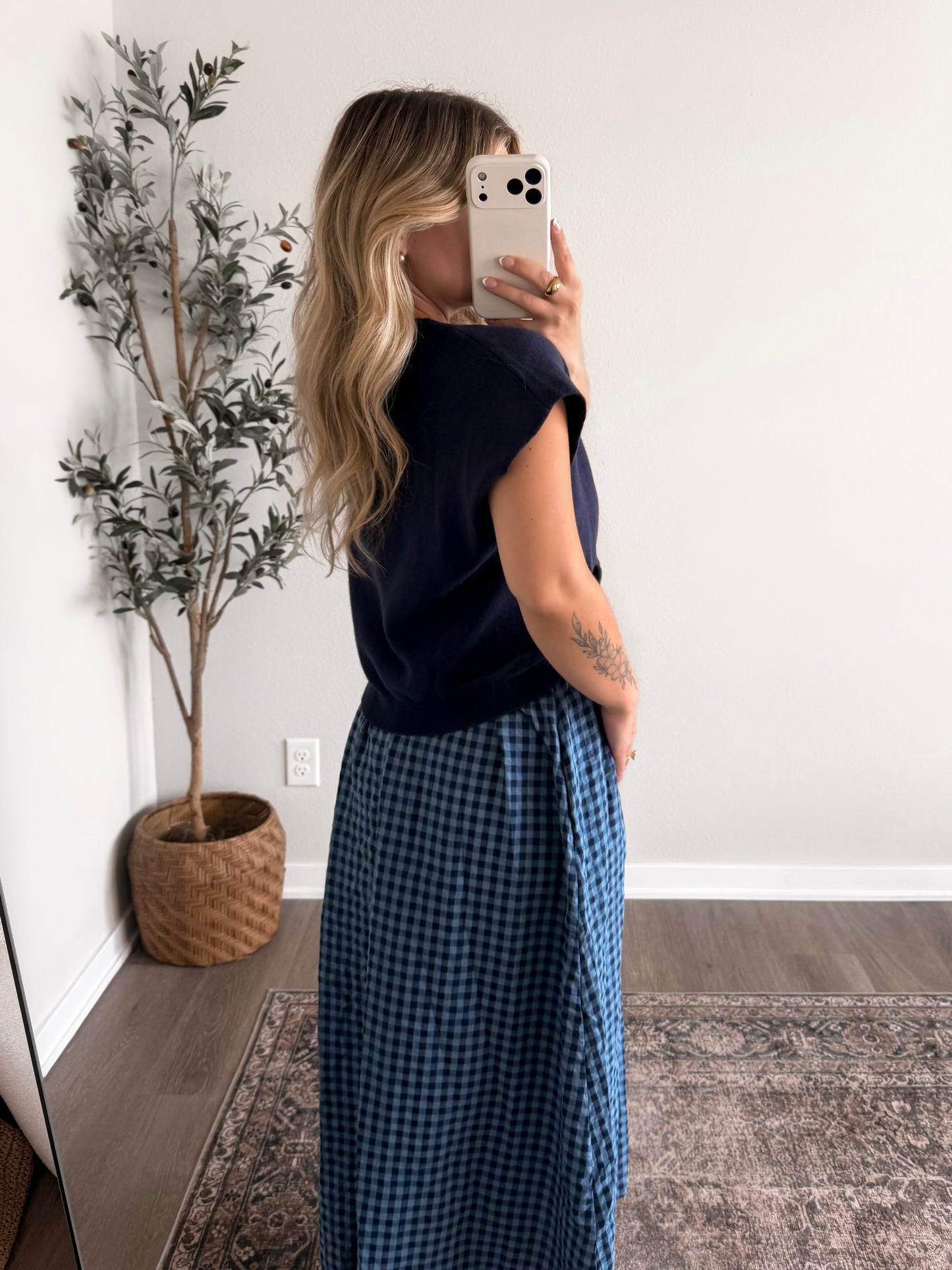 Huckleberry Gingham Maxi Dress