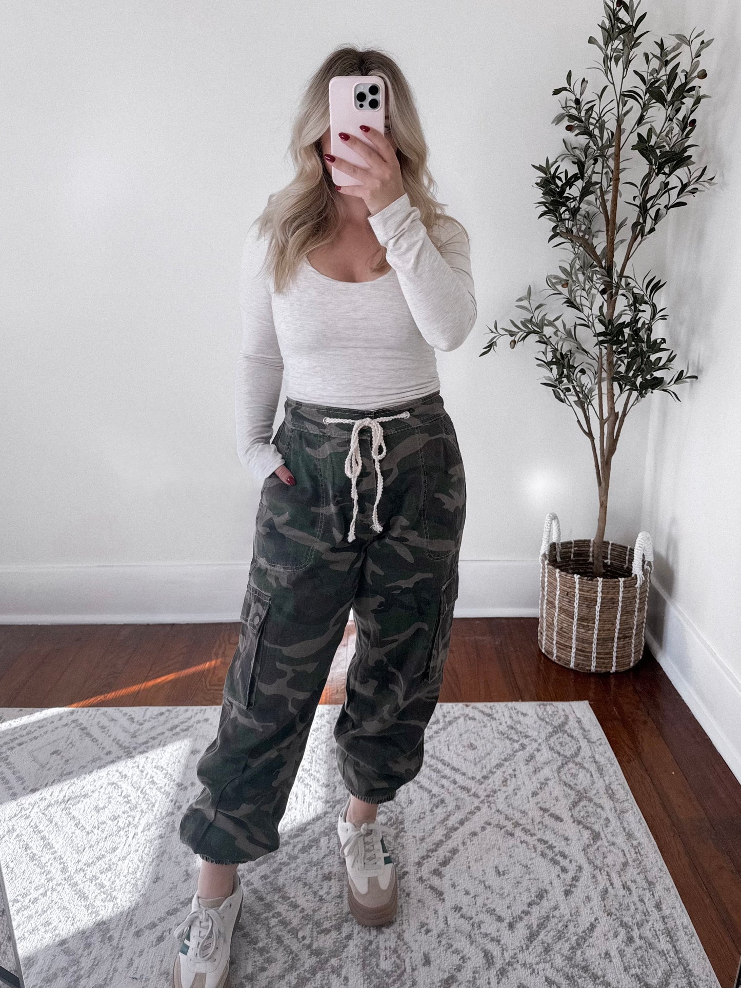 Hunter High Waisted Camo Jogger