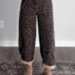 Spice High Rise Barrel Pant / Leopard