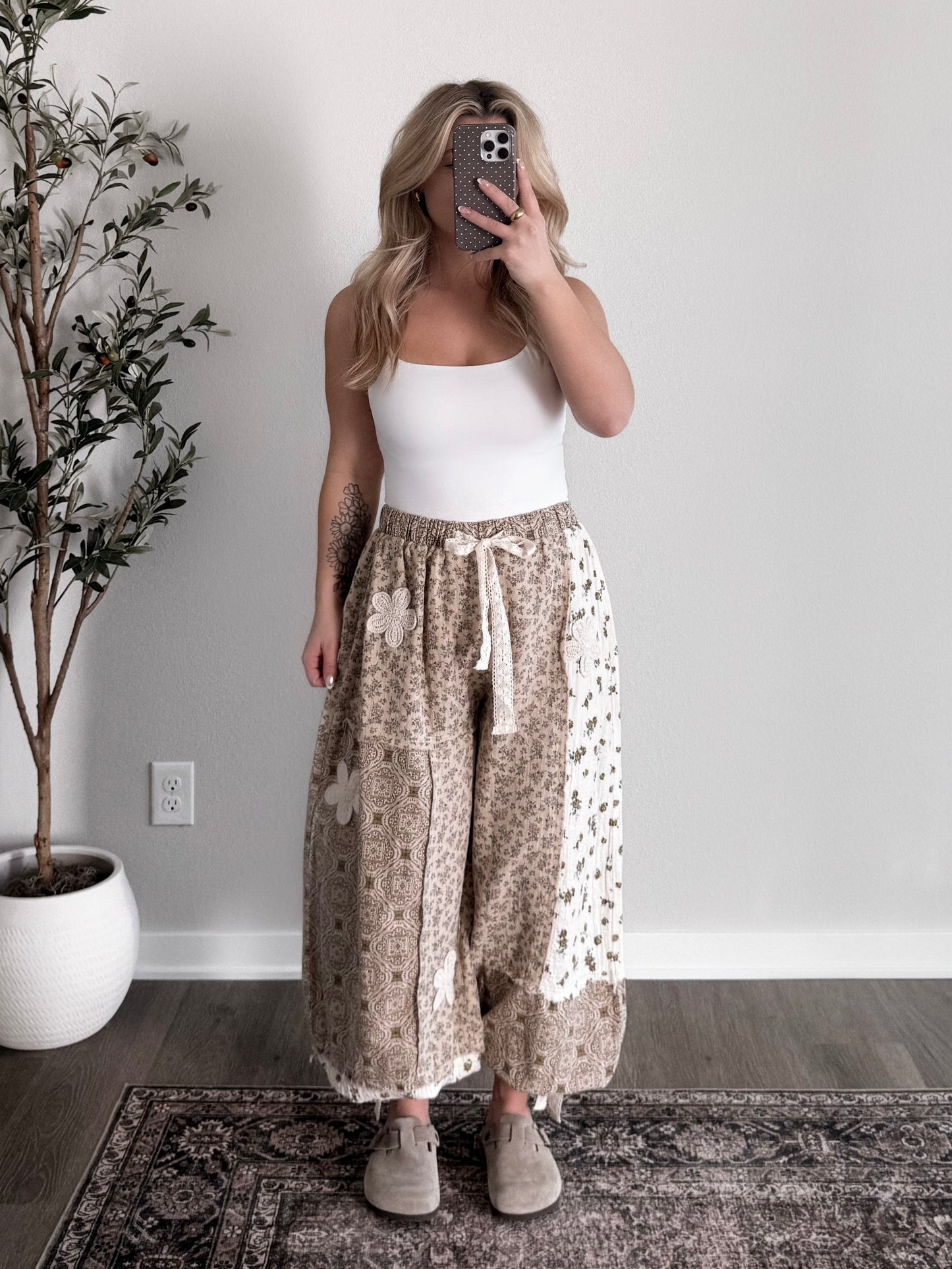 Willow Root Boho Jogger Pant