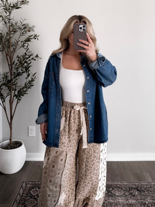 Wyoming Denim Oversized Jacket