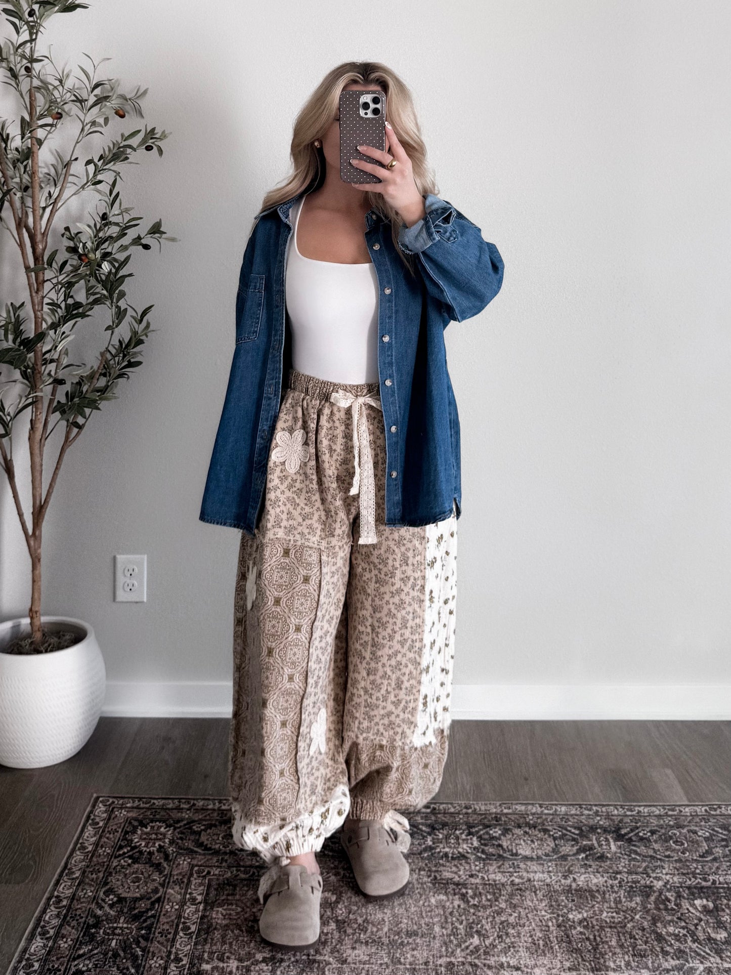 Wyoming Denim Oversized Jacket