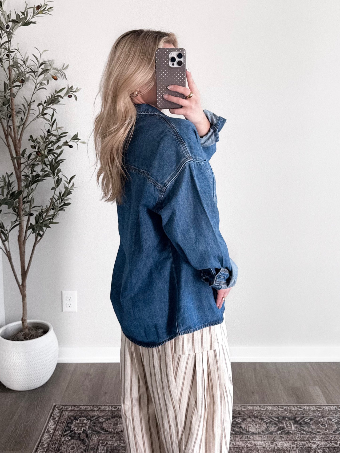 Wyoming Denim Oversized Jacket