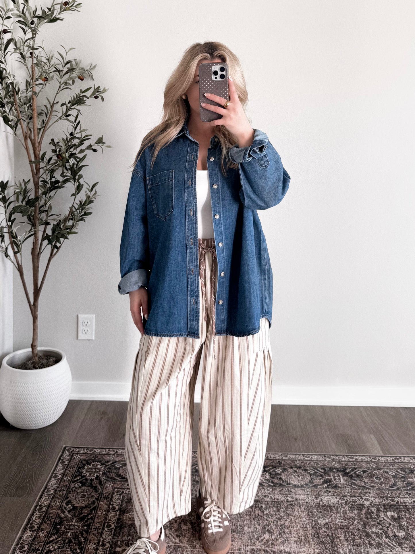 Wyoming Denim Oversized Jacket