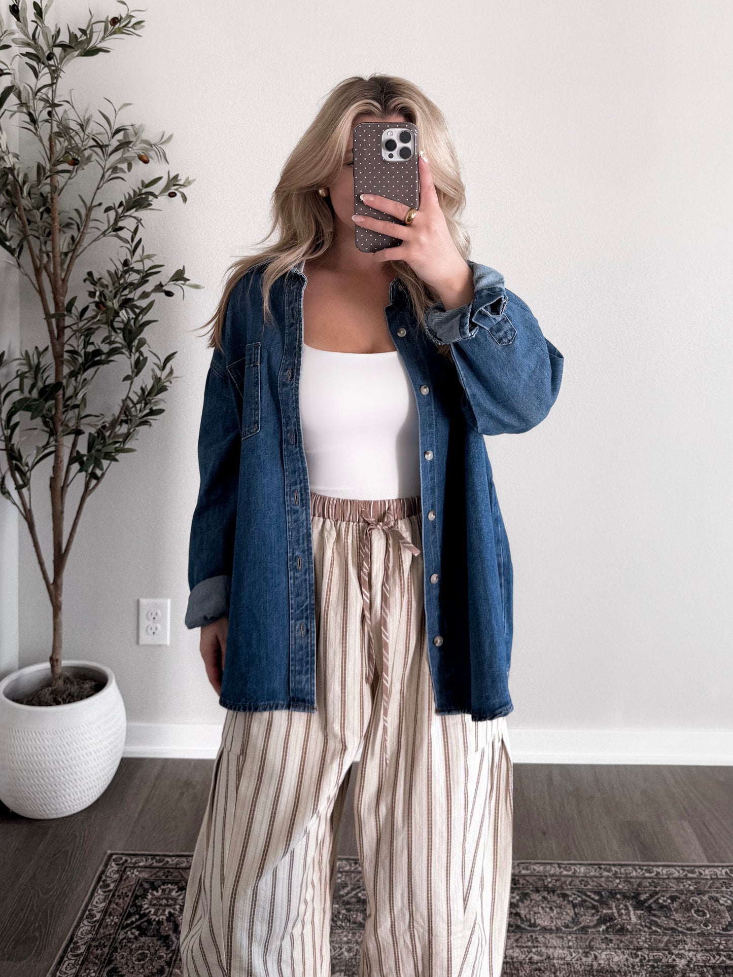 Wyoming Denim Oversized Jacket