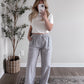 Ariel Striped Lounge Pant / Blue