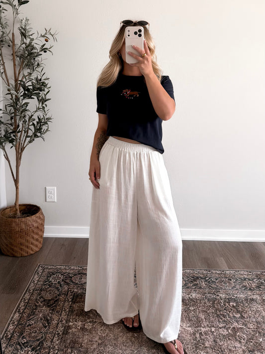 Patriotic Pup Embroidered Tee