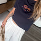 Patriotic Pup Embroidered Tee