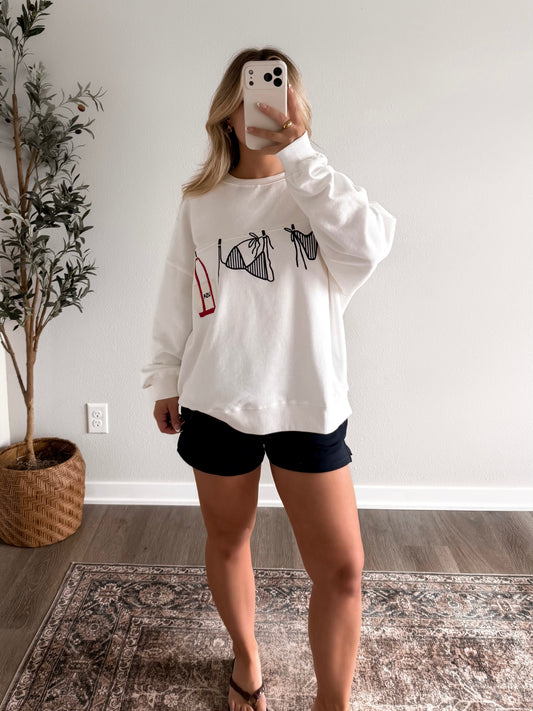 Packed for the Lake Pullover