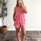 Backyard Gingham Short Set