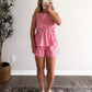 Backyard Gingham Short Set