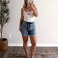 Scout Floral Denim Shorts