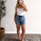 Scout Floral Denim Shorts