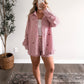 American Social Striped Short Set