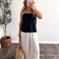 Freedom Found Navy Top