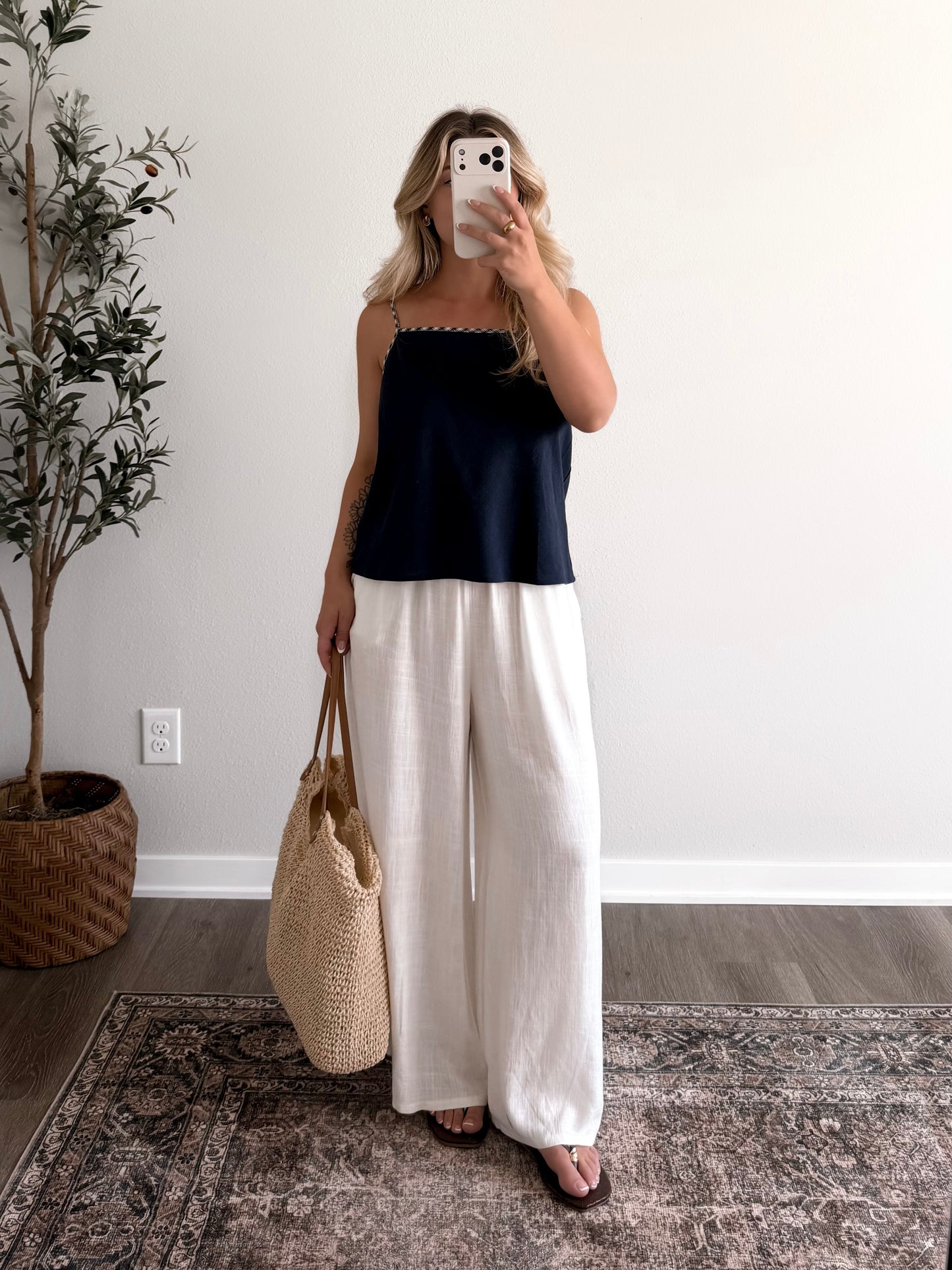 Freedom Found Navy Top