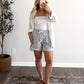 Bedford Striped Shorts / Blue