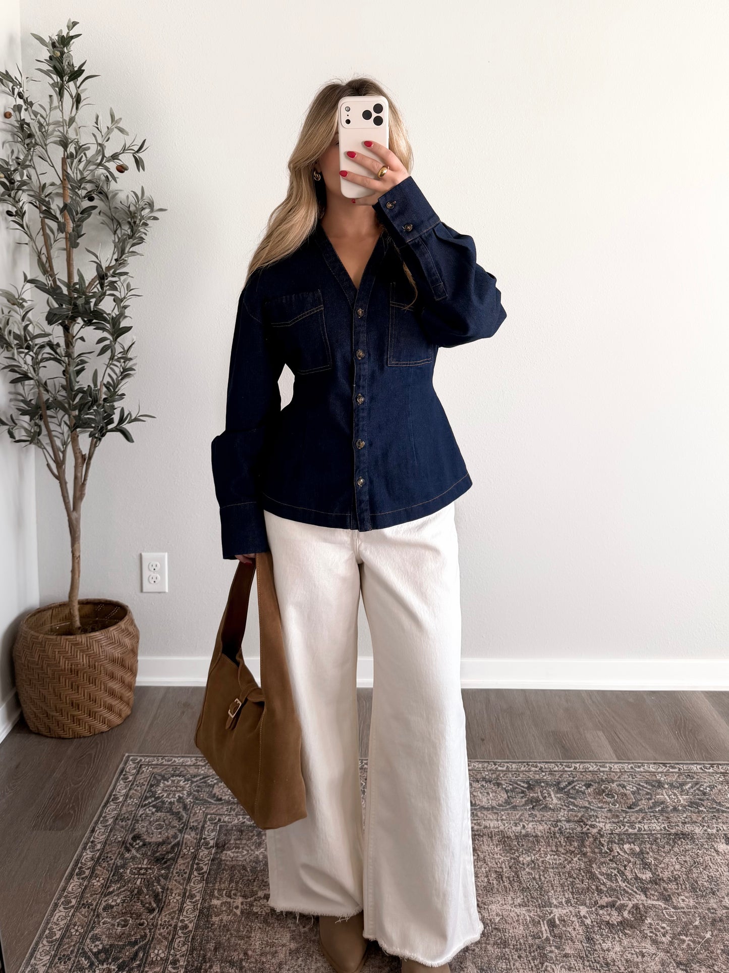 Burlington Dark Denim Top