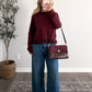 Wine Down Knit Sweater