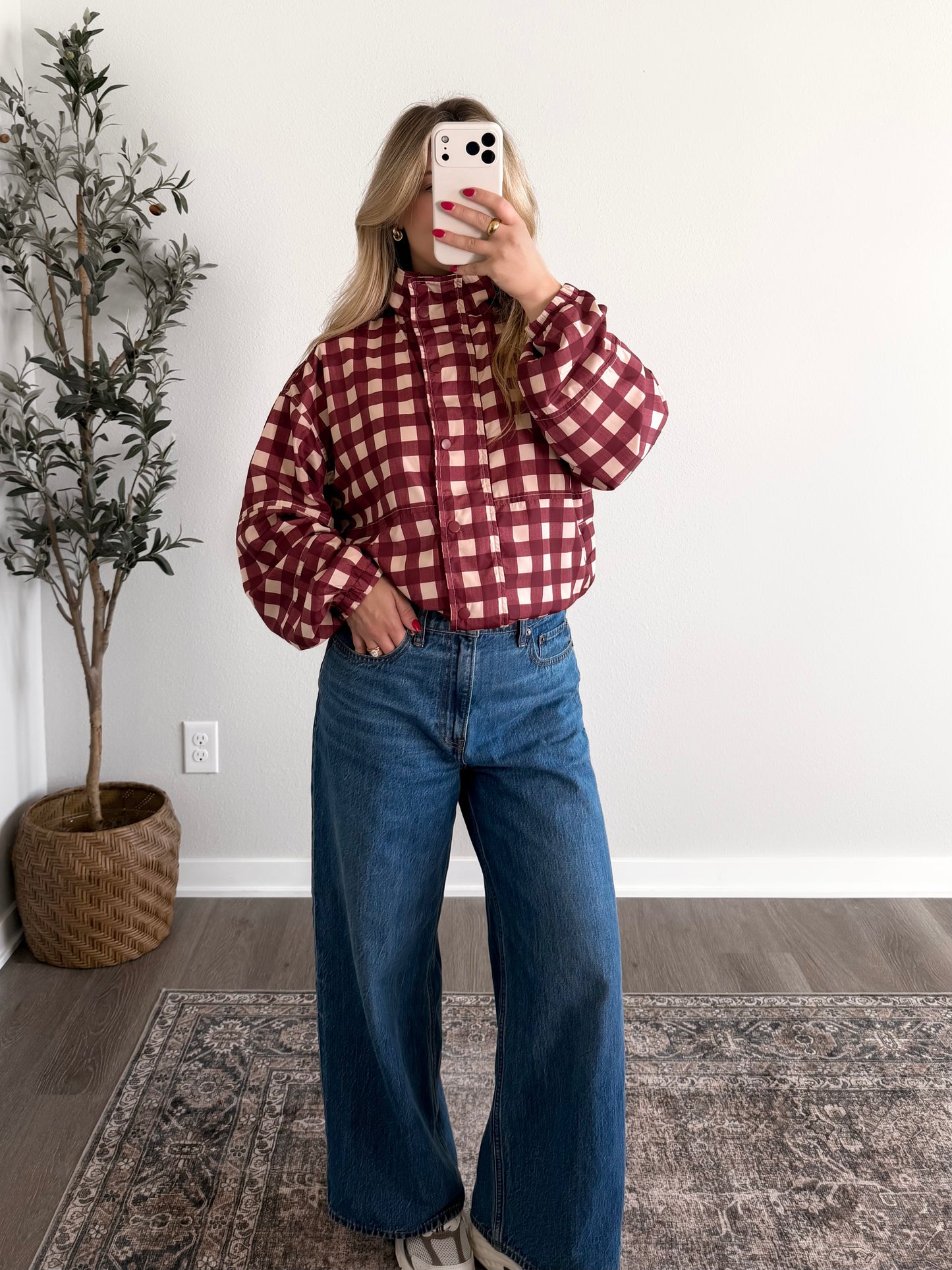 Campus Club Gingham Jacket
