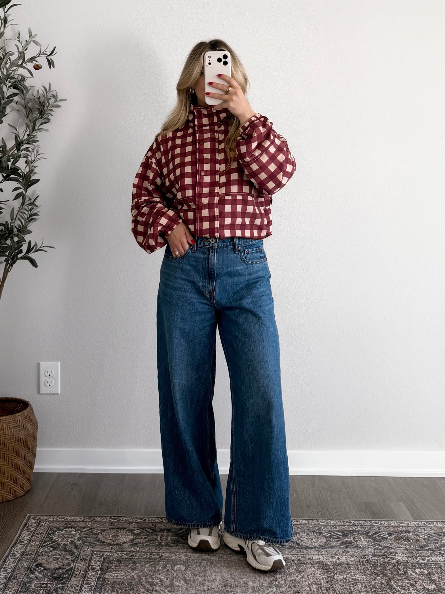 Campus Club Gingham Jacket