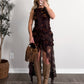 Shania Velvet Lace Skort Set