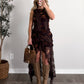 Shania Velvet Lace Skort Set