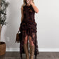 Shania Velvet Lace Skort Set