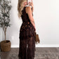 Shania Velvet Lace Skort Set