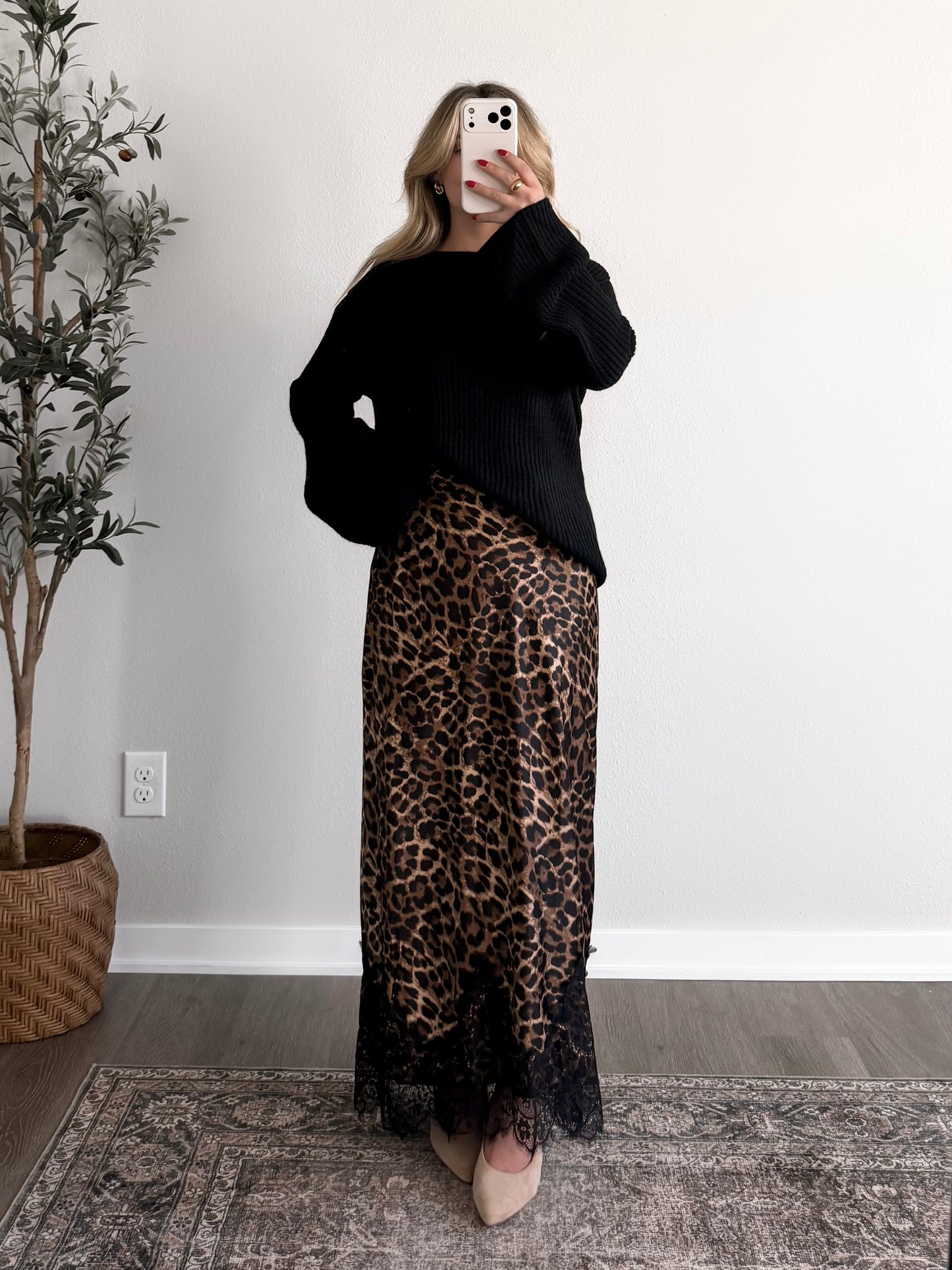 Unspoken Knit Sweater / Black