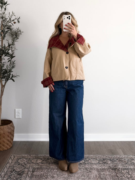 Beacon Hill Reversible Trench Coat